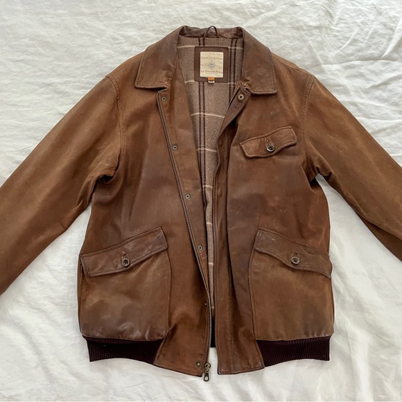 Veste Militaire Longue The Territory Ahead – Homme, Taille XL, Marron, Style Campagne